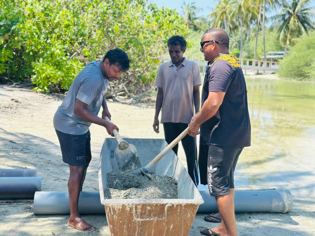 ކޯރުގެ އުނދޯލި އަލުން ޖެހުމުގެ މަސައްކަތުގެ ތެރެއިން 10