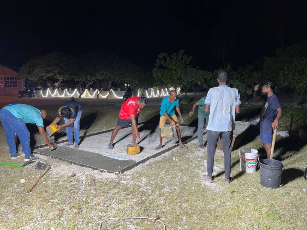 ކުޑަކުދިންގެ ޕާރކް އެޅުމުގެ މަސައްކަތުގެ ތެރެއިން 10